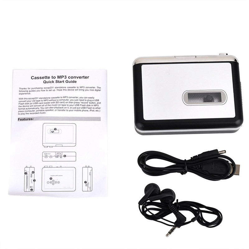 Ezcap 231 Usb Cassette Muziek  - Audio Music Converter To Mp3 recensie en prijs