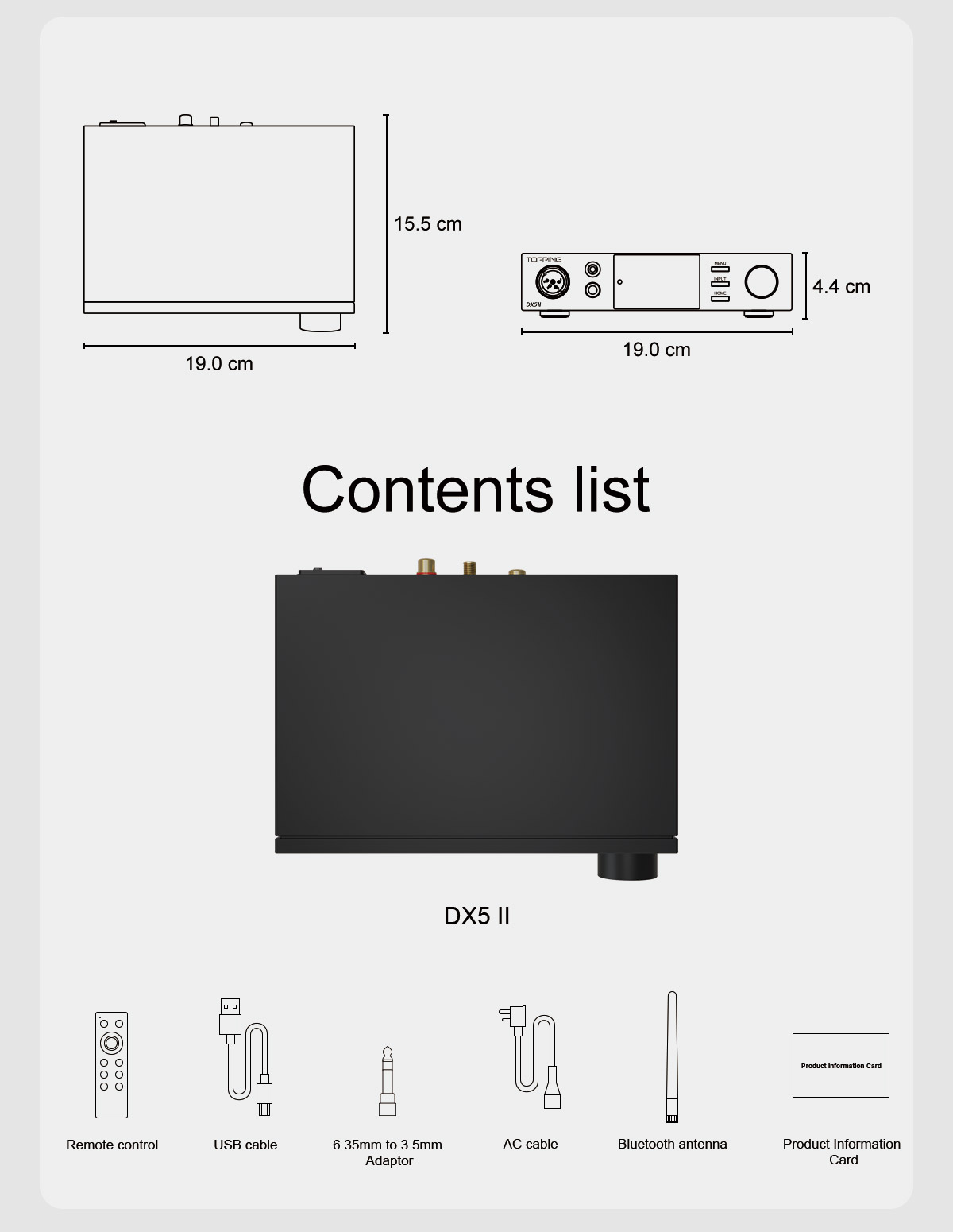 Topping DX5II DX5 II Digitale  - Audio Music Generator recensie en prijs
