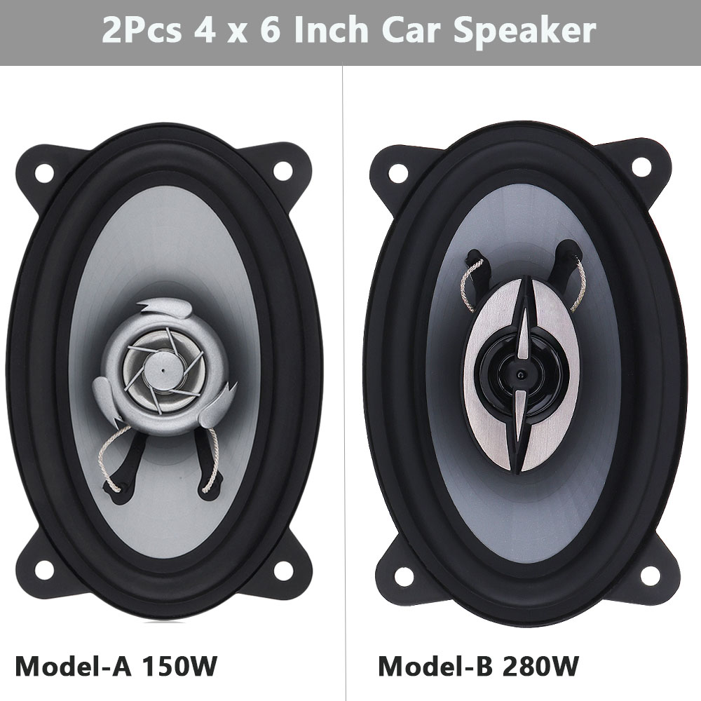 2 Stuks 4X6 Inch 150W / 280W A - Audio X Music recensie en prijs