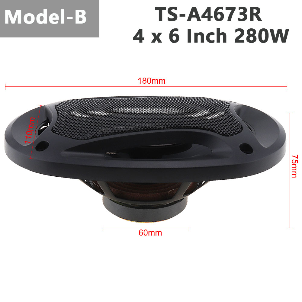 2 Stuks 4X6 Inch 150W / 280W A - Audio X Music recensie en prijs